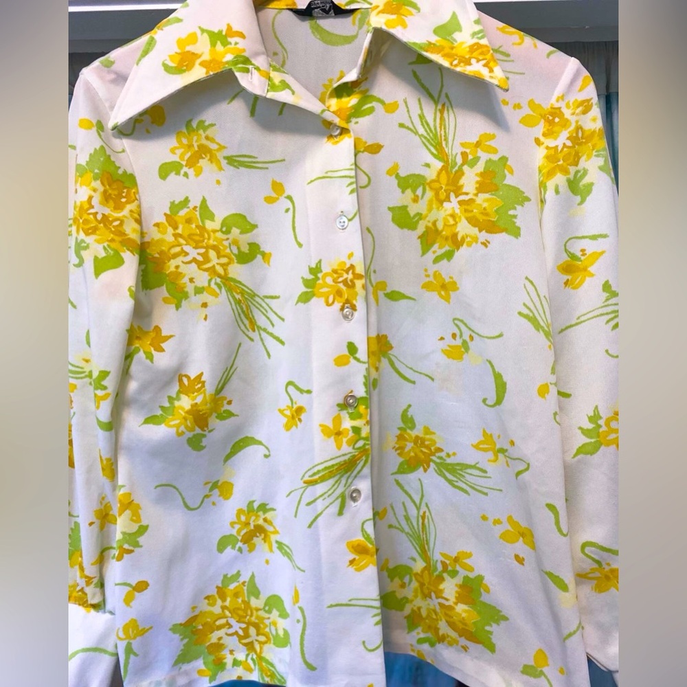 Vintage Butterfly collar shirt 70’s style